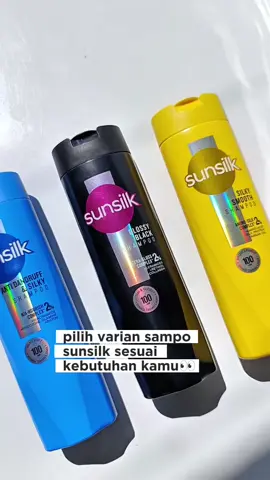 udah ga bingung lagi kan mau pakai yg mana👀 cuss checkout sekarang sebelum promonya habiss😗🤏🏻  @sunsilkid #sunsilk #shampoosunsilk #sunsilkshampoo #sunsilkaffiliatesquad #haircareroutine 