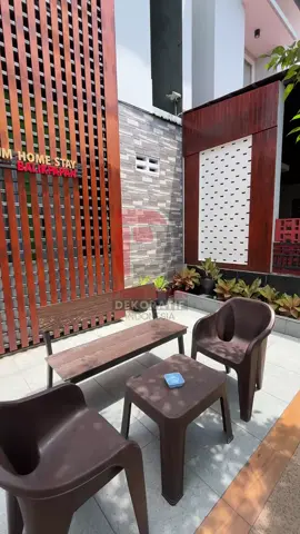 Halaman santai, tampilan estetik Dengan Fibersemen Strip, dinding halaman jadi lebih stylish, modern, dan tahan cuaca. Minim perawatan, tapi maksimal dalam mempercantik suasana. Ready warna & ukuran: Black Teak, Red Oak, Beech, Oak, Midnight Grey, Modern Grey 📎 8 x 75 x 3000 mm Uncoloured 📎 8 x 75 x 3000 mm 📎 8 x 100 x 3000 mm Bikin halaman bersantai jadi spot favorit keluarga dengan Fibersemen Strip. Hubungi DM atau cabang FDI di kota kalian sekarang juga. #FibersemenStrip #HalamanSantai #DesainEksterior #HunianEstetik
