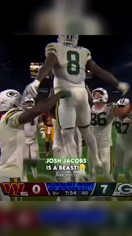 Josh Jacobs Is A BEAST! 11th Straight Games With A TD😤 #nfl #football #fyp #fypシ #joshjacobs 