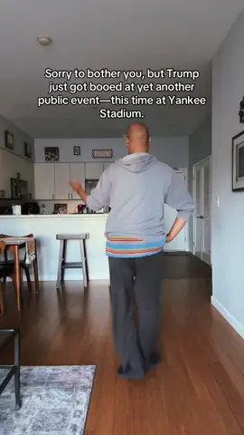 Trump got booed at Yankee Stadium. Some things never change. #foryou #foryoupage #surprisesurprise 