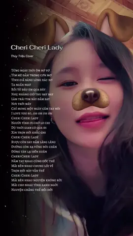 Cheri Cheri Lady, người tình ơi chớ lo chi #nhachaymoingay #chericherilady #thuytrieu #cover #tiemphatnhac #fbtxuhuong 🎶