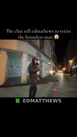 The chat tell edmathews to retire the homeless man 😱 #fyp #edmathewslive #edmatthewstokky #edmatthews #viralditiktok @Ed Matty 