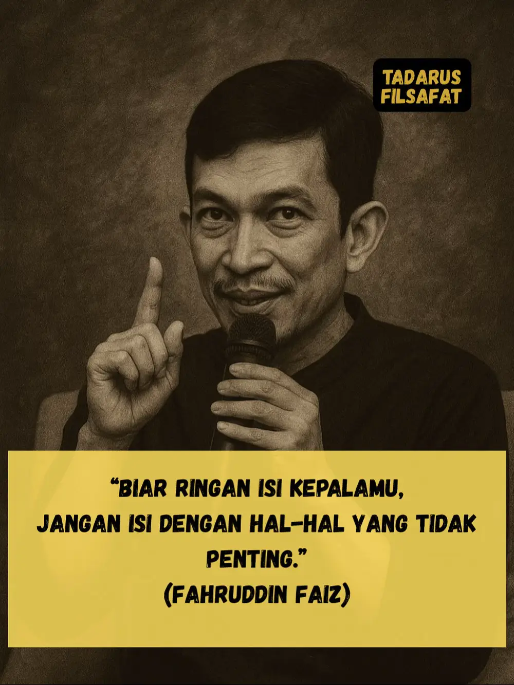 Kepala manusia bukan gudang. Tapi kita memperlakukannya seperti tempat penyimpanan tak terbatas: dari gosip ringan, ambisi orang lain, hingga luka yang enggan kita lepaskan. Kita pikir makin banyak yang kita simpan, makin bijak kita jadinya. Padahal, justru di situlah letak keletihan paling sunyi— ketika pikiran tak lagi mampu membedakan mana yang penting, dan mana yang cuma numpang tinggal. Mungkin sudah waktunya bukan menambah isi, tapi belajar melepaskan beban yang tidak wajib dipikirkan.