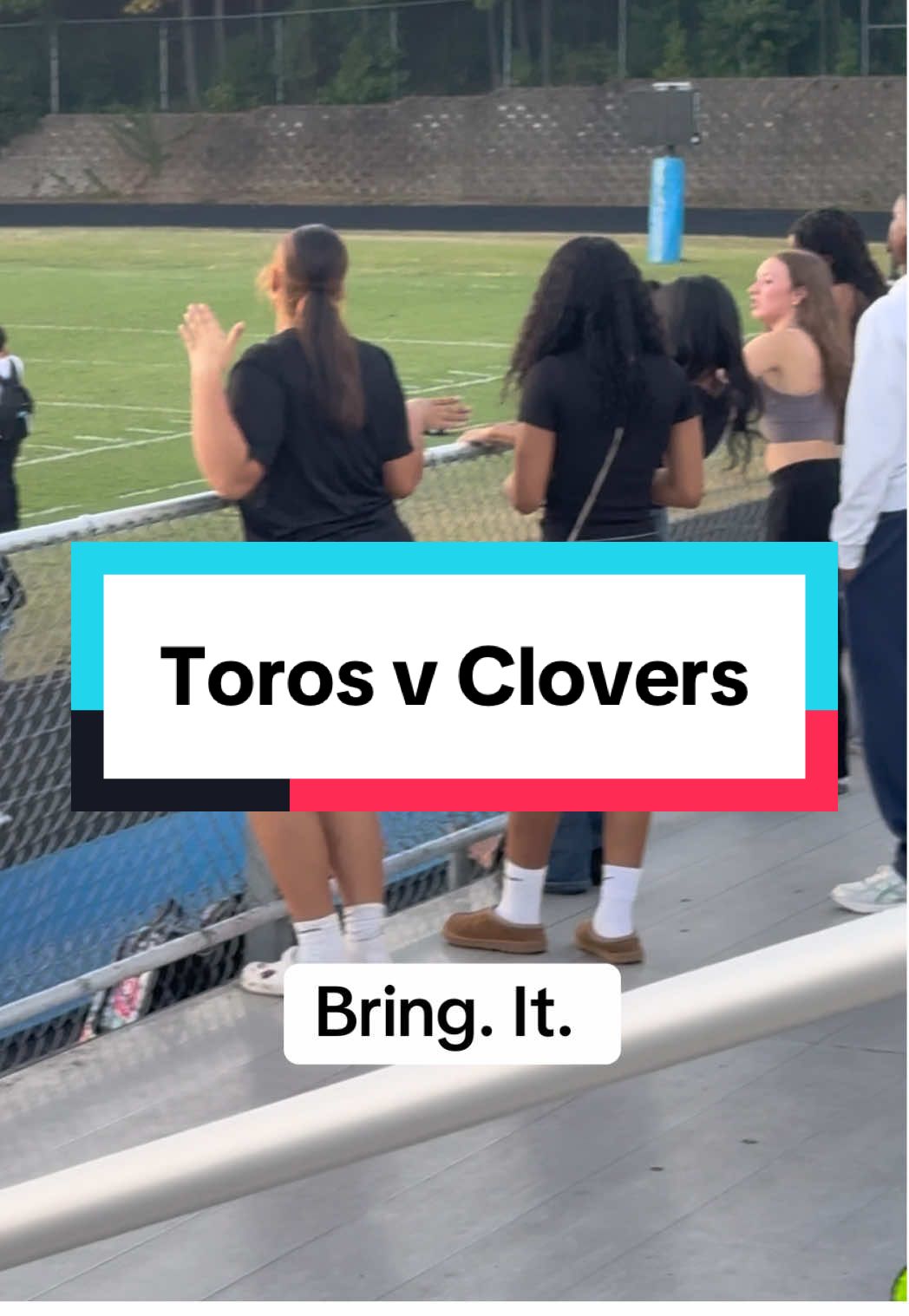 This is all that came to my mind when I was at my nieces cheerleading game tonight #bringiton 