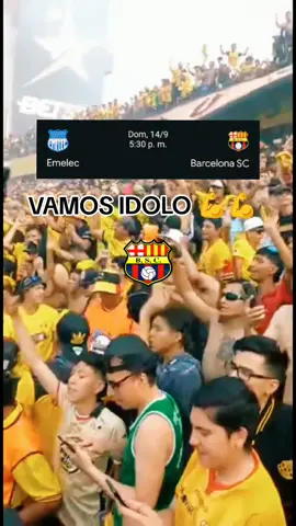 A GANAR IDOLO  #idolo #barcelonascoficial #barcelonasc #clasicodelastillero #ligapro 