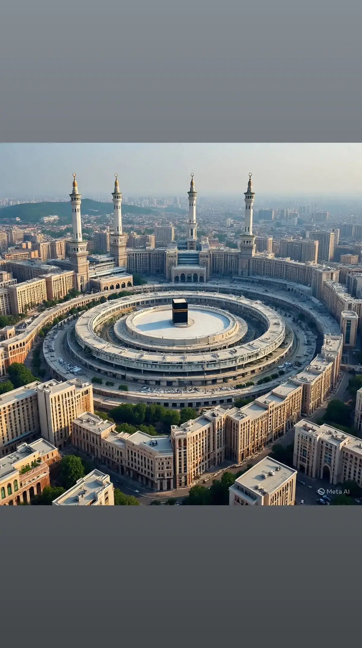 The image contains text describing Madina (also known as A-Madinah A-Munawwarah), a sacred city in Saudi Arabia. Key points about Madina include: - It's a top destination for Islamic pilgrimage. - Famous for the Prophet's Mosque (A-Masjid an-Nabawi). - Holds immense religious and historical importance in Islam. - Pilgrims visit during Hajj and Umrah to experience the peaceful atmosphere. - Landmarks include Quba Mosque, Qiblatain Mosque, and Mount Uhud. - Madina is a must-visit city for Muslim travelers due to its rich Islamic heritage, spiritual ambiance, and modern amenities. Do you want to know more about Madina or plan a trip there? 😊