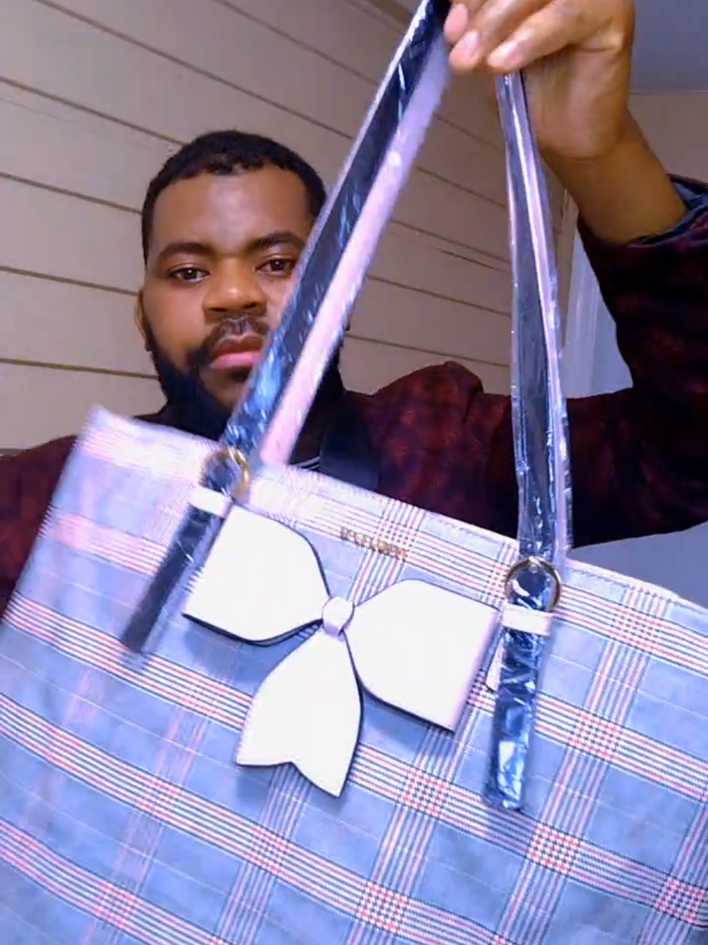 MOSISO Plaid PU Leather Laptop #fyppppppppppppppppppppppp #handbag #bag #foryou #hatientiktok🇭🇹 