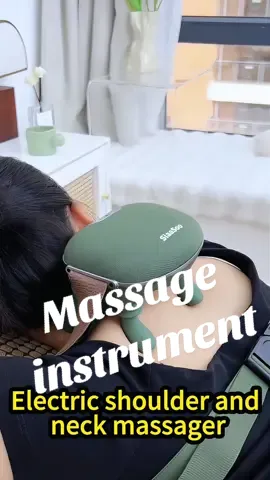 With this electric shoulder and neck massager, my neck feels comfortable now#goodthings #coolgadgets #goodthing #coolstuff #fyp #viral #foryoupage #gadgets #tiktok #product #shopping #gifts #tiktokviral #massage #massager #comfortable #neck #relax #neckmassager #bodymassager #homemassage #electric 