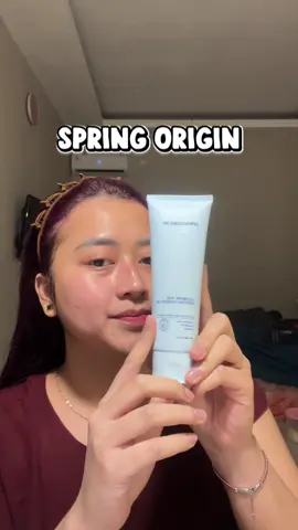 Gak akan salah pilih face wash lagi deh ✌🏻 #springorigin #springoriginskincare #facewash #ceramide 