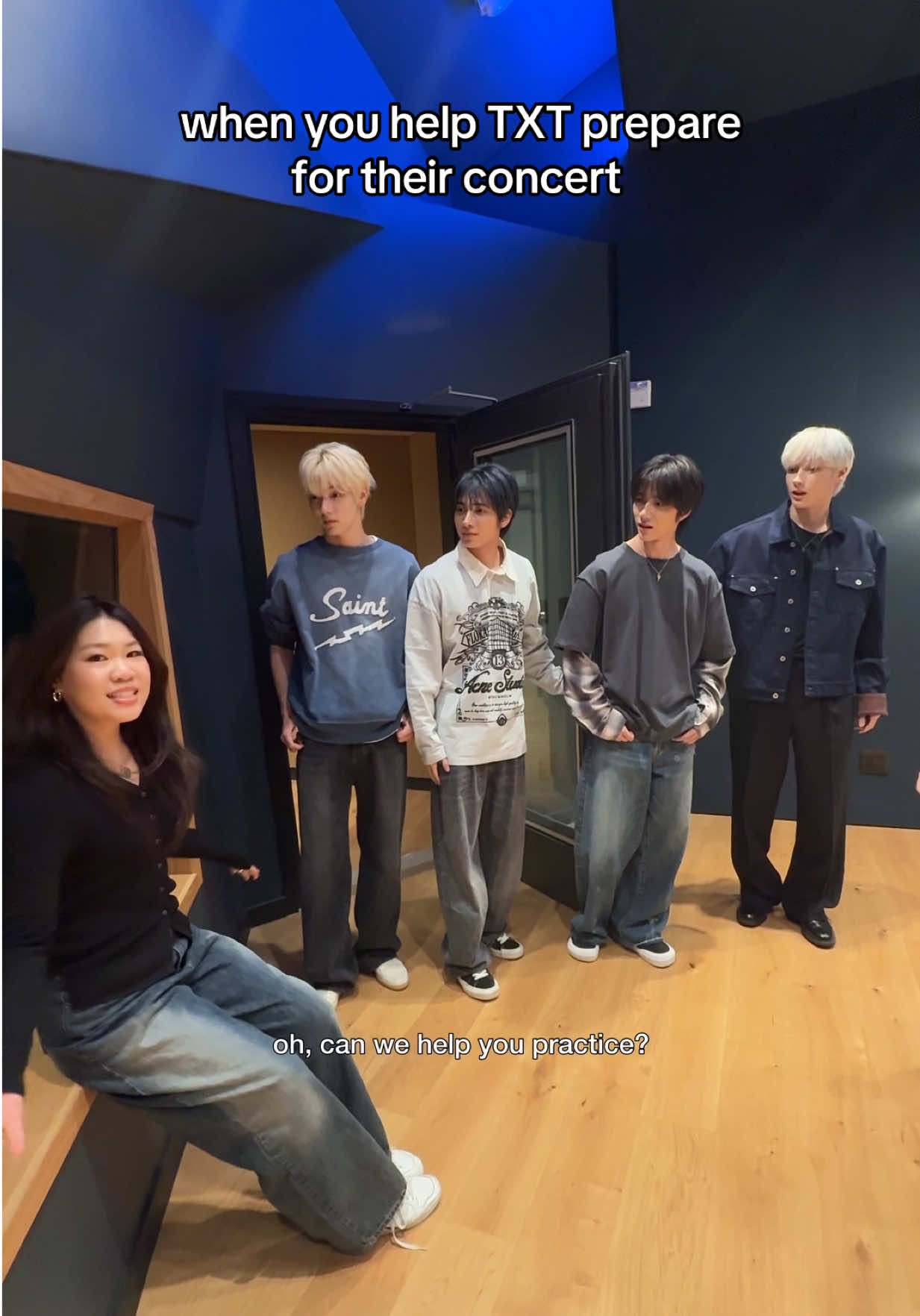 when TXT has a concert TOMORROW, we gotta help them prepare TOGETHER🤪 @TOMORROW X TOGETHER #TOMORROW_X_TOGETHER #TXT 