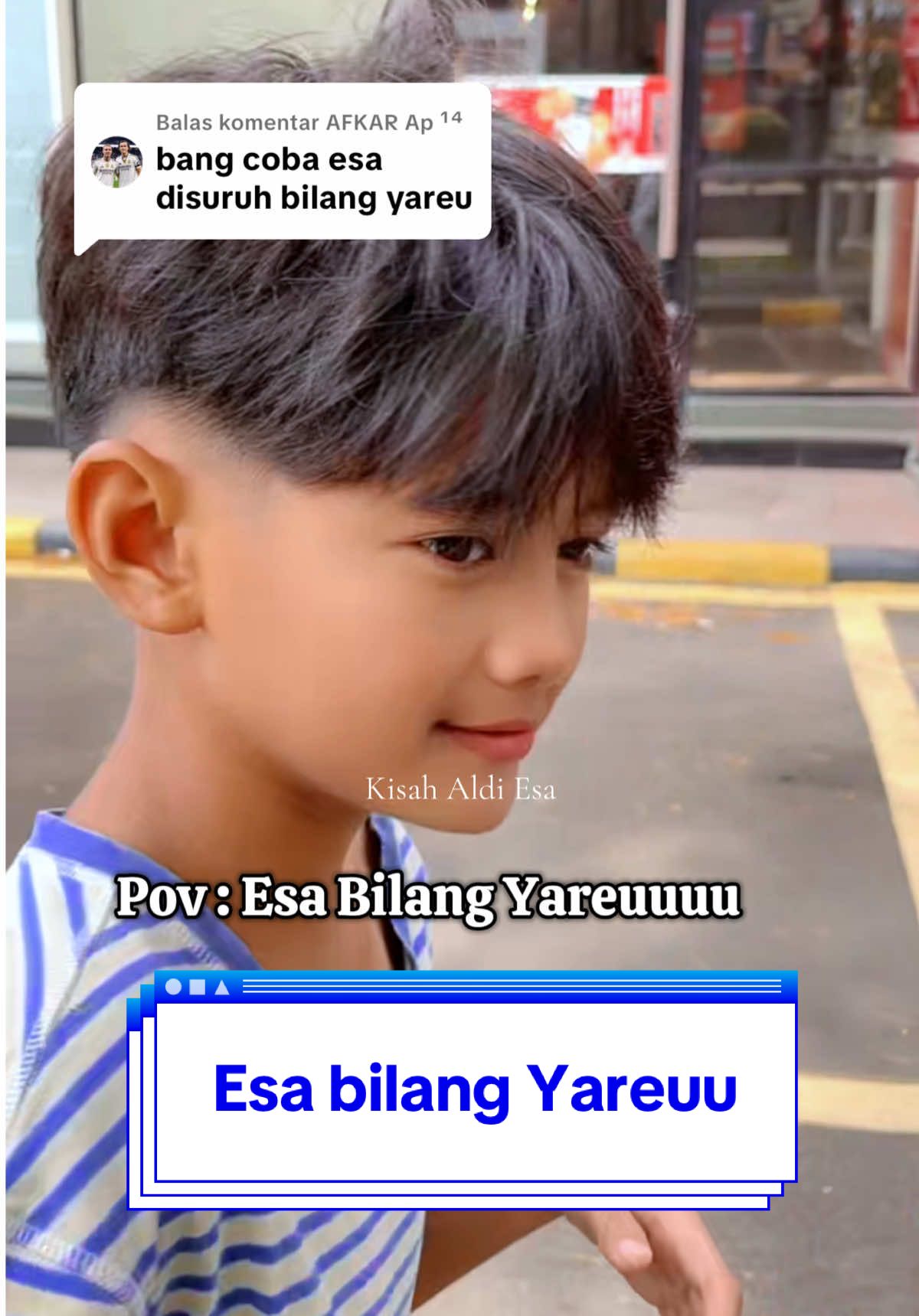 Membalas @AFKAR Ap ¹⁴ yareu yareu semua yareu #esabadut #esabadutkecil #kisahaldi 