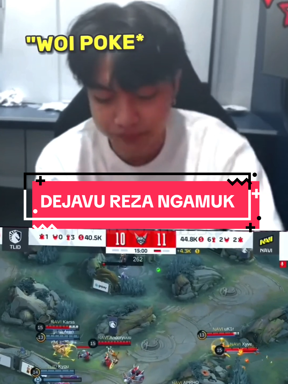 DEJAVU REZA NGAMUK ☠️ #mplindonesia #teamliquidid #NEXTJagoanMabar #MLBBNEXT2025 #MLBB 