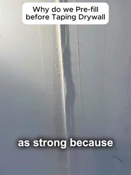 Why do we Pre-fill before Taping Drywall_ #tapping #DIY #taping #DIY #corner 