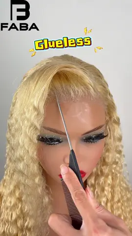 Side part water wave human hair wig #naturalhairstyles #gluelesswigs  #ShopVideoCarnival  #gluelesswiginstall #curlywigs 