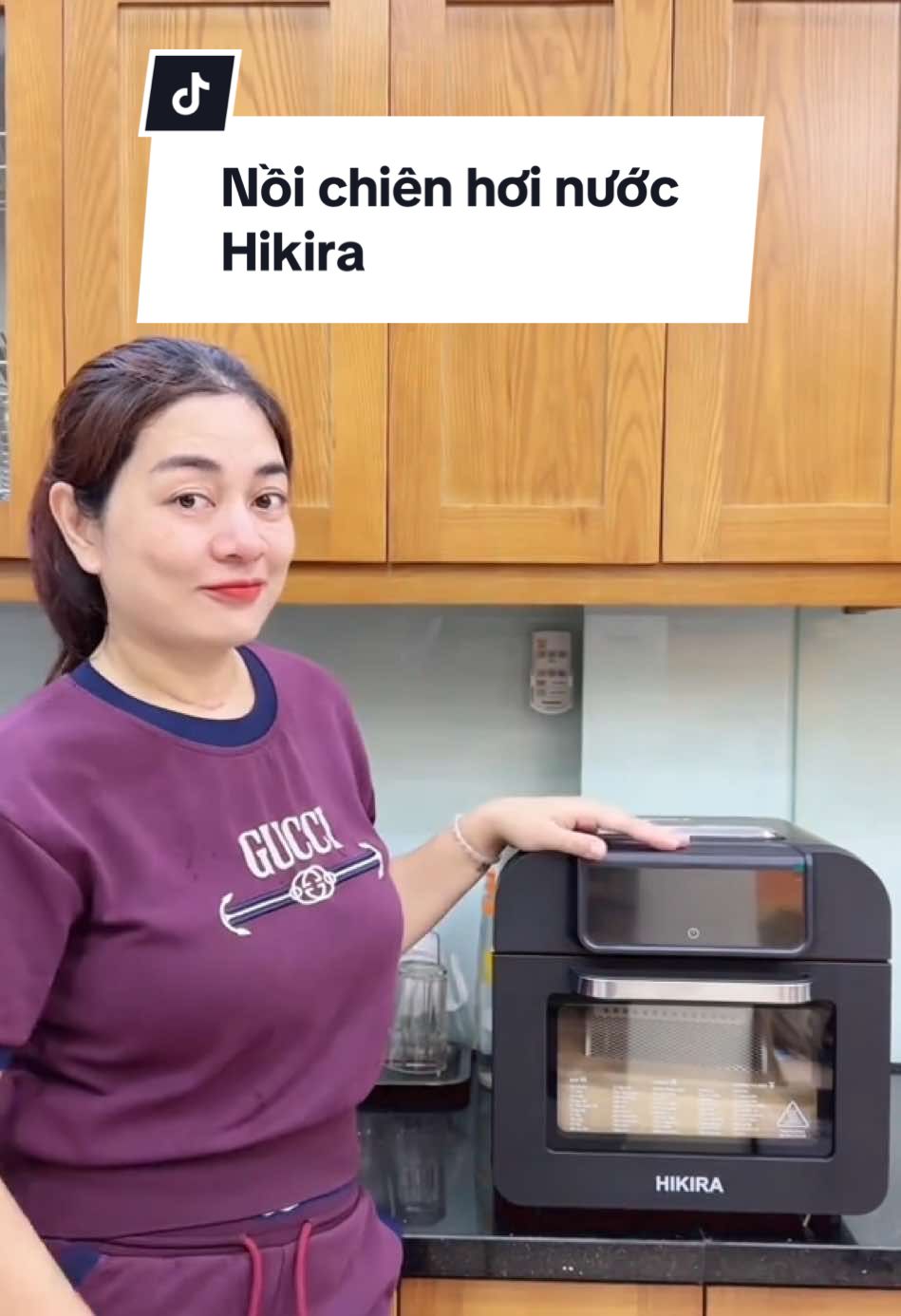 Làm đủ món với nồi chiên hơi nước HIKIRA, chỉ một chạm là có đồ ăn ngon! #HIKIRA #nhabepthongminh #noichienkhongdau #giadungtienich 