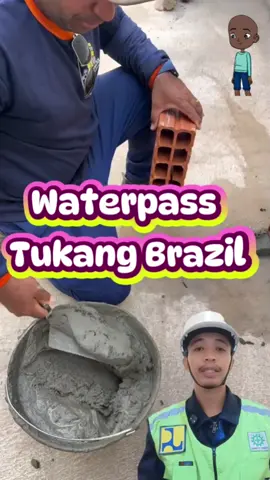 WaterPass Tukang Brazil Tukang Jawa OTW Buat #ReelsFyp #trending #viral #fyp #Konstruksi 