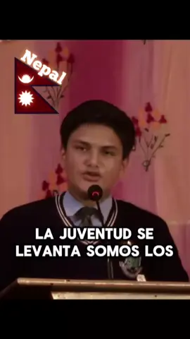  #VisitNepal2025 Avishkar Raut, un joven activista nepalí, ha llamado la atención por su enérgico discurso. En él, Avishkar motiva a la juventud de Nepal a tomar un papel activo en la sociedad. Su mensaje se centra en la importancia de que los jóvenes se hagan oír y trabajen juntos para construir un futuro mejor para su país. Avishkar inspira a la juventud nepalí a ser agentes de cambio y a contribuir positivamente a su comunidad. . #NepalAdventure . #TravelNepal#SaveNepal - #AvishkarRaut