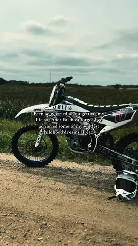 Part of growing up I guess #fyp #dirtbike #childhood #dreams #fypシ 