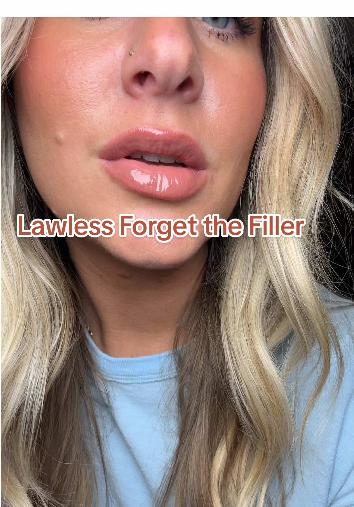 Juicy lips unlocked 💋✨ Lawless Forget the Filler gloss = instant plump obsession! #LawlessBeauty #LipTok #GlossGoals #forgetthefillergloss #nolipfillerneeded @LAWLESS Beauty 