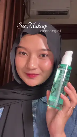 ngga expect kalo se effortless ini kalo mau bersihin makeup 😭 bonus panen komedo ✨ #cleansingoil #seamakeup #makeupcleanser 