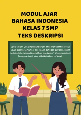 Modul ajar teks deskripsi kelas 7 #modulajar #teksdeskripsi #deeplearning 