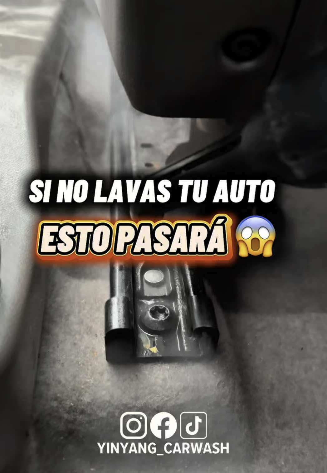 ¡Esto pasará si no lavas tu vehículo!😪🚘💧 #carwash #limpiezatotal #limpiezaextrema #fyp #fy