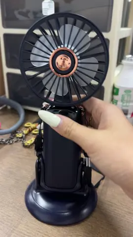 A portable fan that's pushing out COLD AI R #handheldfan #portablefan #foryou #minifan #PlayHot    