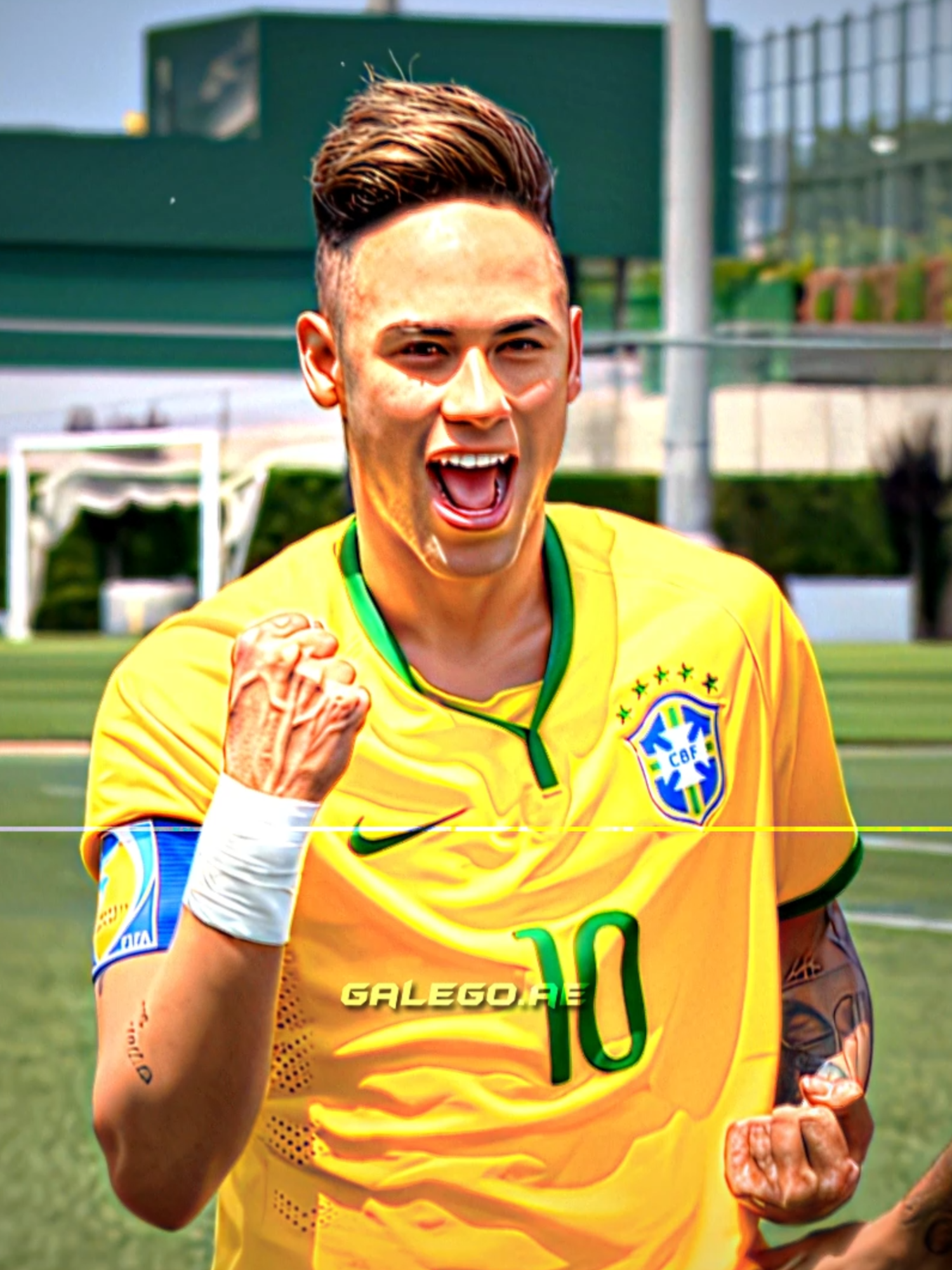 Neymar Statue 🔥🥶#efeitos #neymar #edit #fotball #fyp