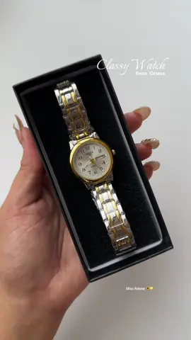Replying to @jaramae_shop elevate your style with this classy watch #orusswatch #watch #watchforwomen #classywatch #wristwatch 