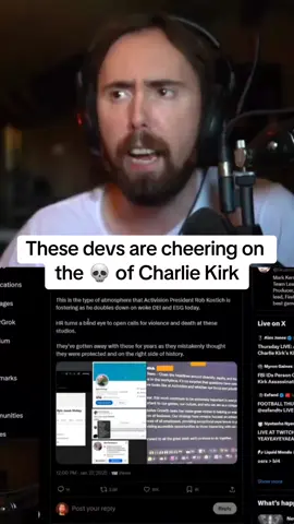 They'll make another game again #charliekirk #turningpoint #liberaltears #conservative #asmongold 