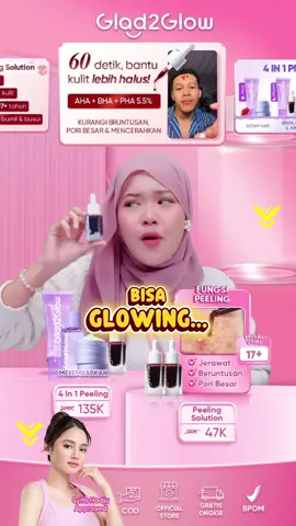 ❤️ Yang mau glwoing sebadan badan cusss lah cobain Peeling Solution nya G2G deh! 🤭✨ Soalnya udah ada kandungan AHA BHA PHA ✅ dan Inositol nya ✅ Buruan yuk lah borong di TikTok live sekarang sebelum naik lagi harganyaa 💖 #G2G #PeelingSolution #poripori #kulitkusam #eksfoliasi #perawatankulit #perawatan #nightskincareroutine #ahabha #serumeksfoliasi #peelingserum 