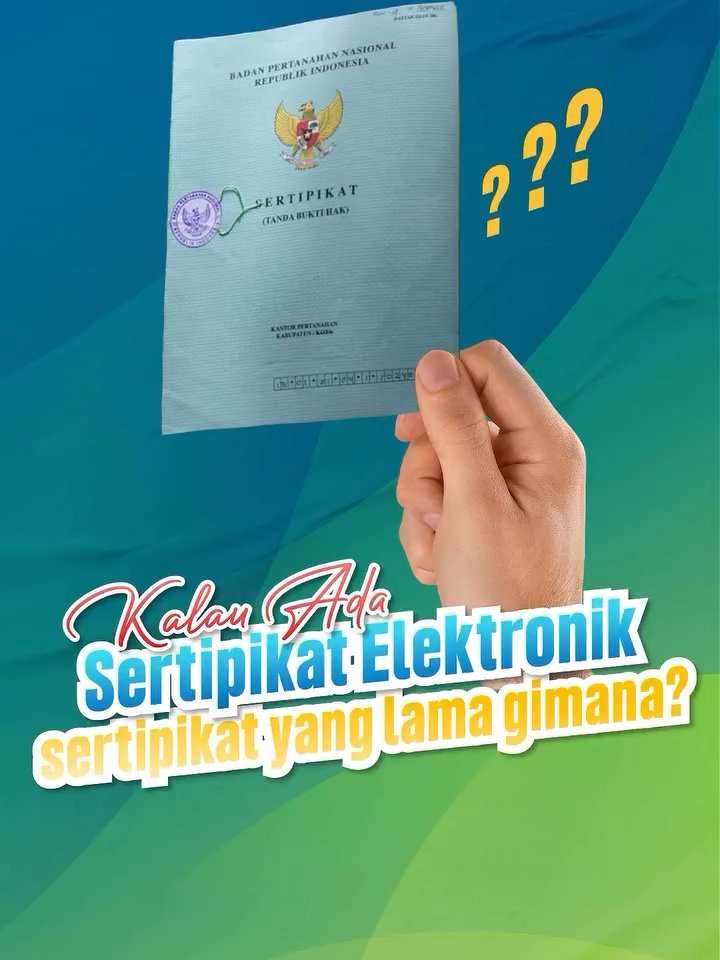 Halo #SobATRBPN, kamu bertanya-tanya jika sudah ada sertipikat elektronik, lalu sertipikat analogmu yang lama akan bagaimana nasibnya? Tidak perlu khawatir lagi, melalui video ini Minaru sampaikan jawabannya. Simak selengkapnya melalui video berikut ya, Sob! #IndonesiaLengkap #ATRBPNKiniLebihBaik #ATRBPNMajudanModern #MelayaniProfesionalTerpercaya  #fypage