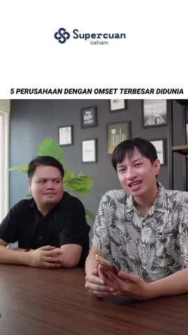 gilaa bangett pendapatan kotor 5 perusahaan inii🤔, klo di rupiahin🔥😭 #alvintanasta #supercuansaham #omsetjutaan 