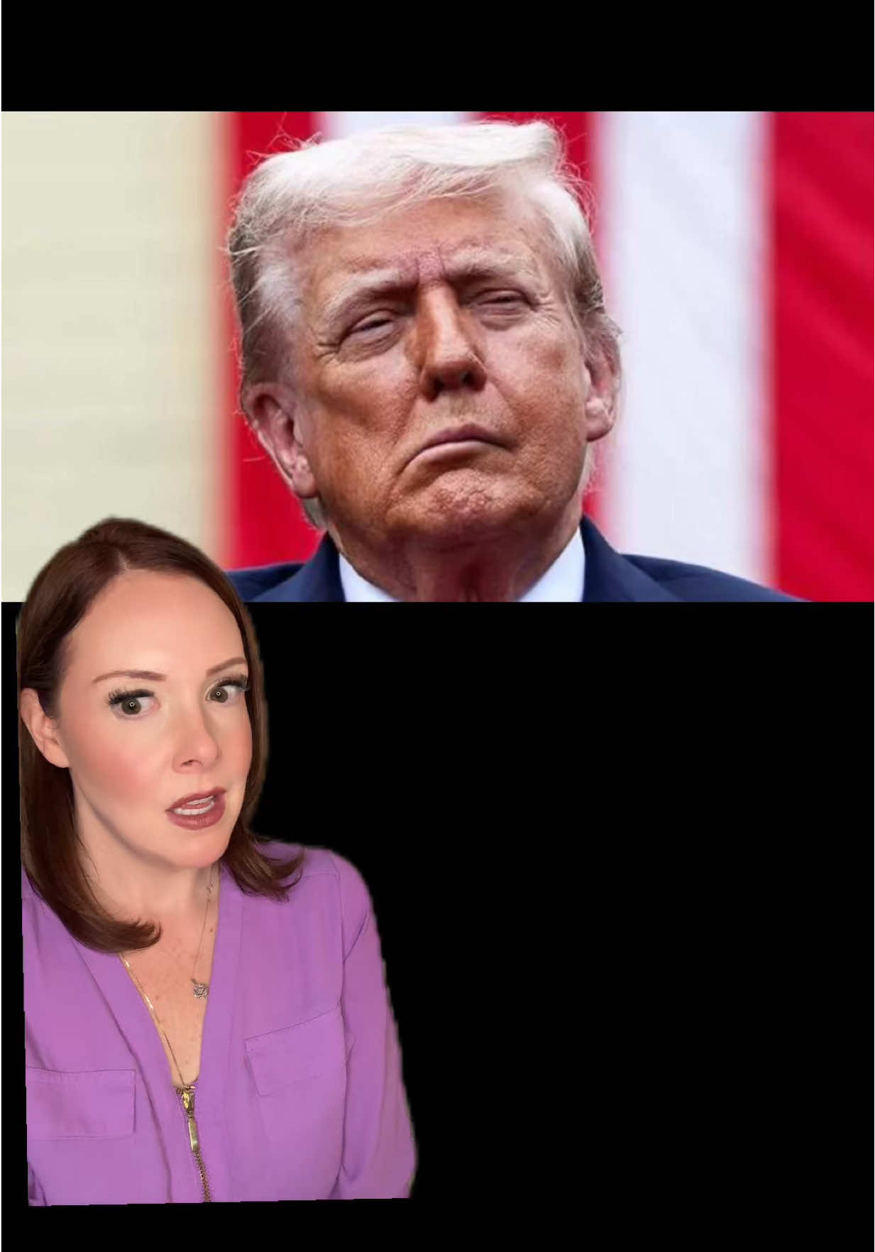 Trump’s face droop is concerning #trump #stroke #strokesurvivor #fast #fyp #greenscreen 