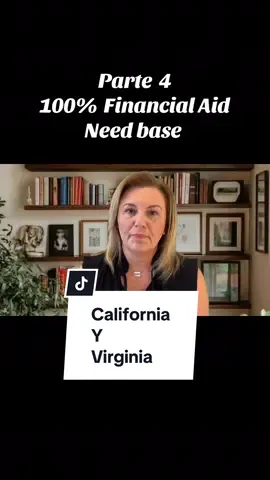 California y Virginia Parte  4 100%  Financial Aid Need base #fullridescholarship #financialaid #california #virginia #becacompleta 