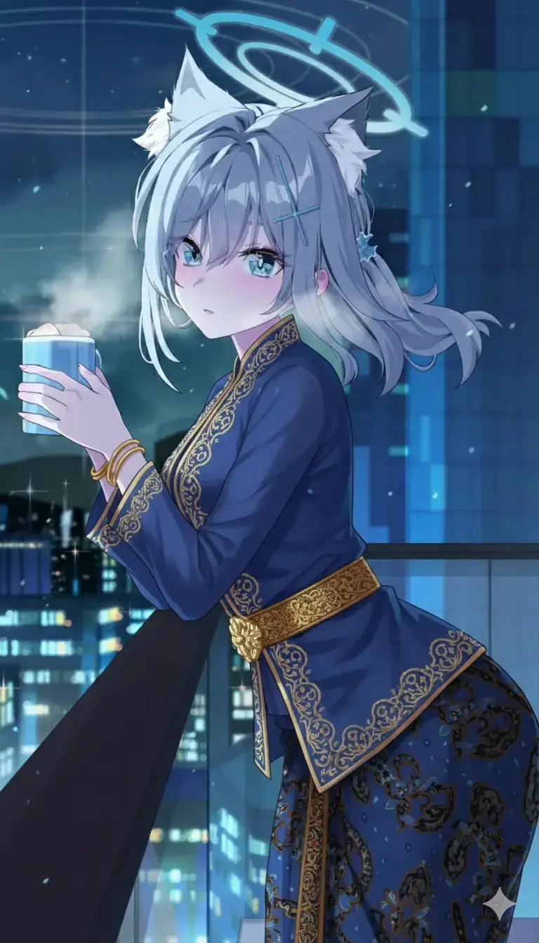 cocok juga pakai baju Jawa 🗿🗿🗿 #bluearchive #anime #jawa #fyp #fyppppppppppppppppppppppp 