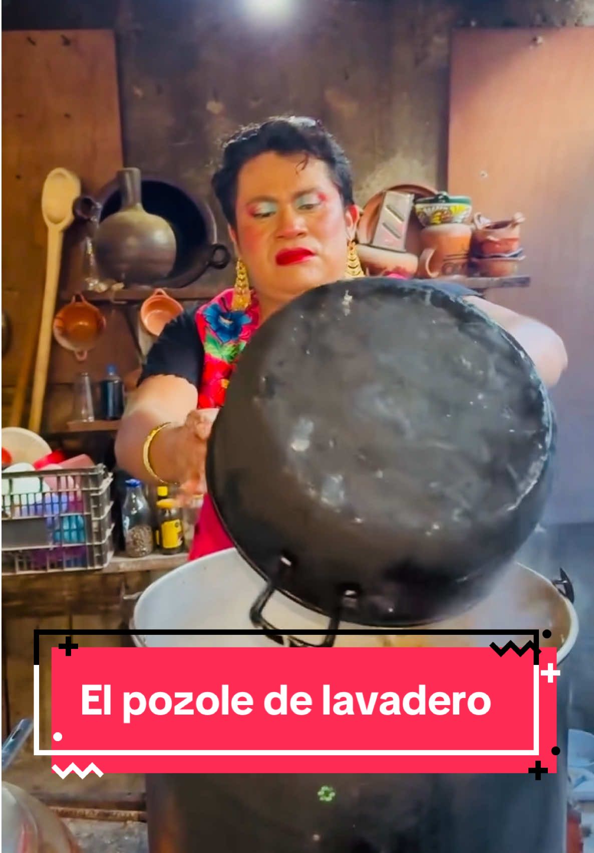 Doña Cata prepara el pozole para la #fiestamexicana🇲🇽 con las bramudas #capitulocompleto #doñacata 