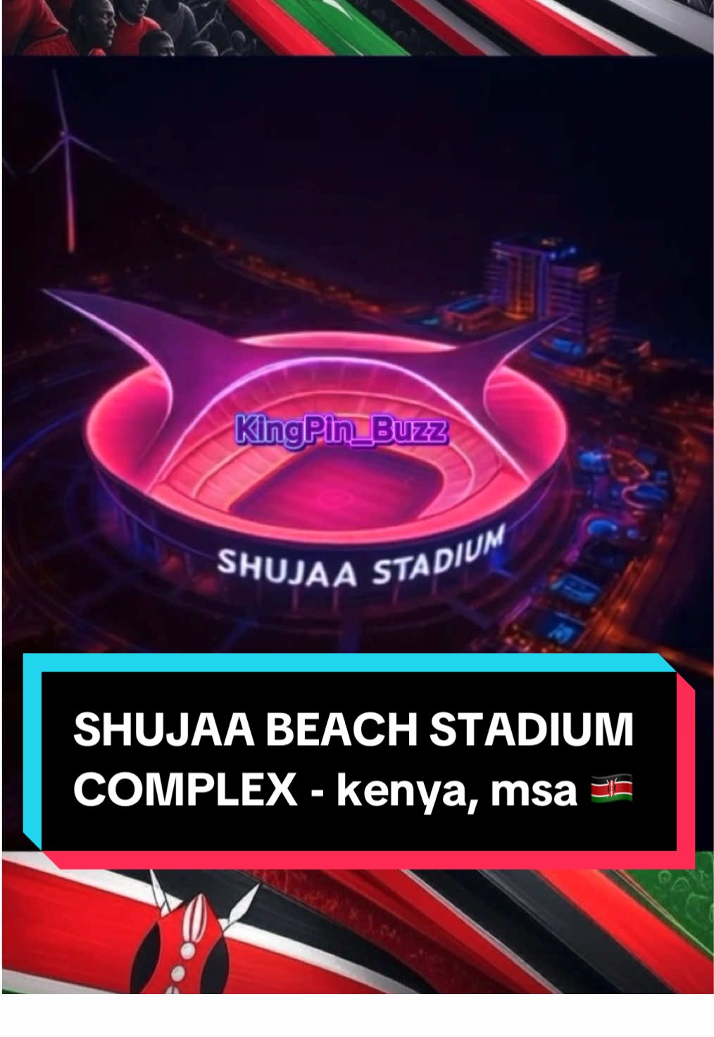 🔥 Kenya once again dares the impossible! 🌊🏟️ From the white sands of the north coast rises Shujaa Stadium — a 50,000-seat beach stadium facing the turquoise Indian Ocean. This isn’t just concrete and steel — it’s a living landmark of culture, pride, and ambition. ✨ Surrounding it, a coastal world like no other: luxury hotels catching the ocean breeze, yachts docking at a glittering marina, a lively boardwalk with food, music, and life. Inland, a full sports city rises — training fields, academies, green leisure parks. 💰 25 billion KShs, backed by Bochtam Capital from the Gulf. The ripple effect? Jobs. Tourism. Pride. Global stage. ⚽ When AFCON 2027 arrives, the roar of Shujaa Stadium won’t just echo across the coast — it will announce to the world that Kenya has risen. Africa shines. Dreams are real. #kenyantiktok🇰🇪 #kenyansinqatar🇶🇦🇶🇦🇰🇪🇰🇪 #kenyansinsaudia🇸🇦🇸🇦🇰🇪🇰🇪 #ugandatiktok🇺🇬 #tanzaniantiktok🇹🇿 