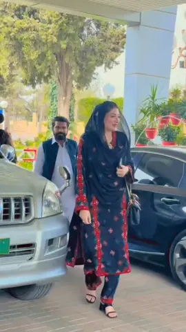member of provincial assembly Farah Azeem Shah #chairpersonemaanpakistan 