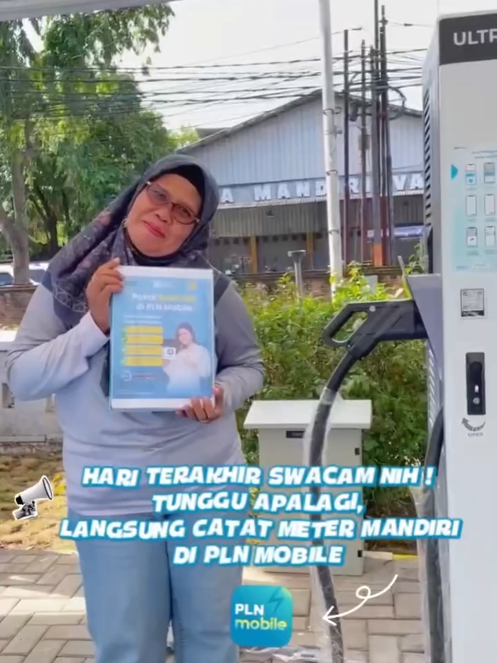 📸✨ Halo Electrizen! Hari ini adalah hari terakhir SwaCam PLN Mobile. Terima kasih atas antusiasme dan partisipasi luar biasa untuk seluruh Electrizen yang telah SwaCam bulan ini ⚡🙌 Untuk yang belum Swacam jangan lupa download PLN Mobile yaaaa Sampai jumpa pada periode SwaCam bulan depan yaaaaaaa 🚀 #SwaCam #HariTerakhir #Electrizen #PLN #PLNUP3Cirebon #PLNUIDJabar #PLNPeduli #PLNPeduli #PLNTerbaik