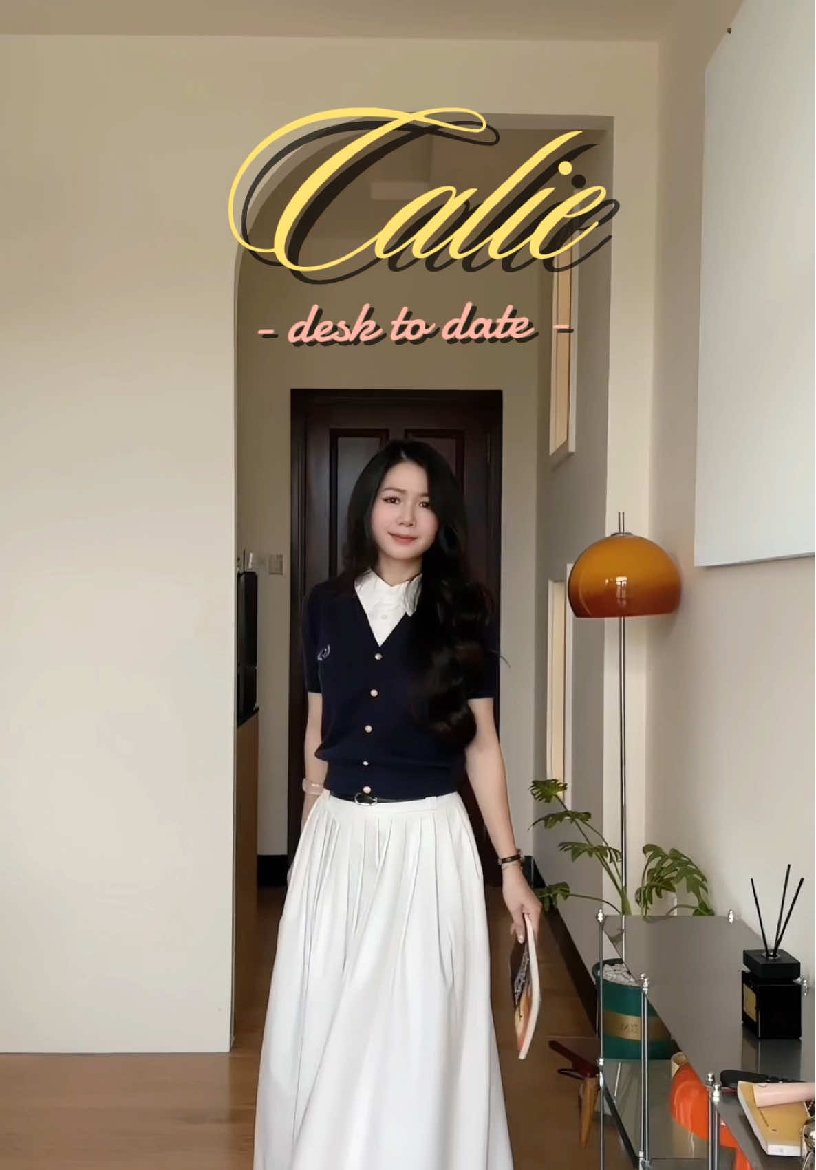 Thu đến mặc như này có xinh chưa ạ. #fyp #calie #desktodate #viral #aodetkim 