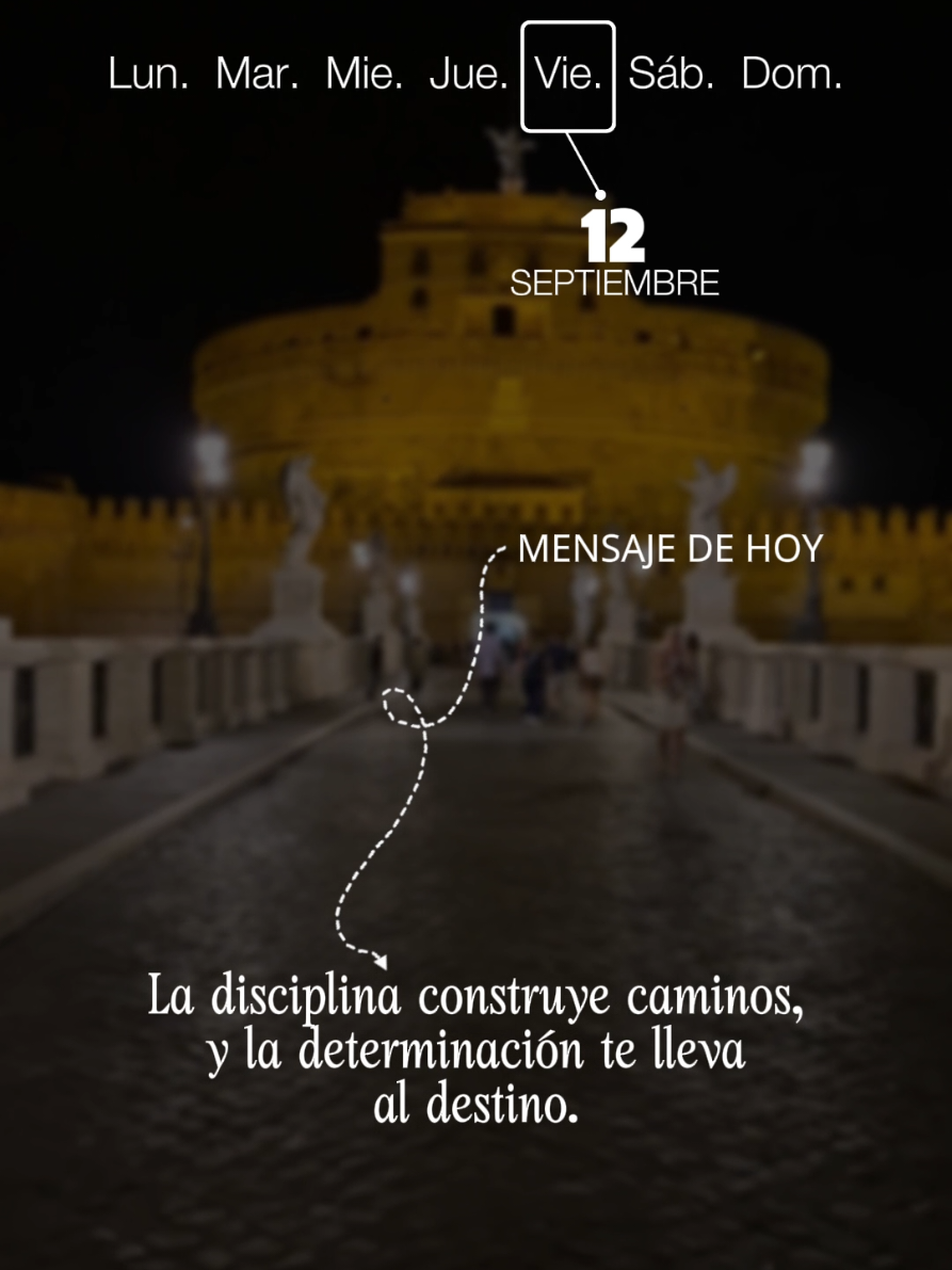 # La Disciplina construye caminos y la determinación te lleva al destino #CapCut 