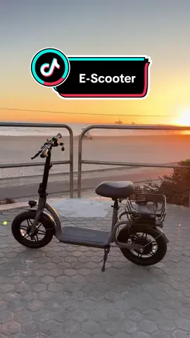 This E-Scooter is super easy to ride, so smooth, and such a blast!  It definitely picks up speed quick, but also feels super secure and safe!  Shoutout to @GOTRAX for providing me with this electric scooter, I’m absolutely loving it! 🫶🏼 #ElectricScooter #ScooterWithSeat #TikTokMadeMeBuyIt #ViralFinds #TikTokShop