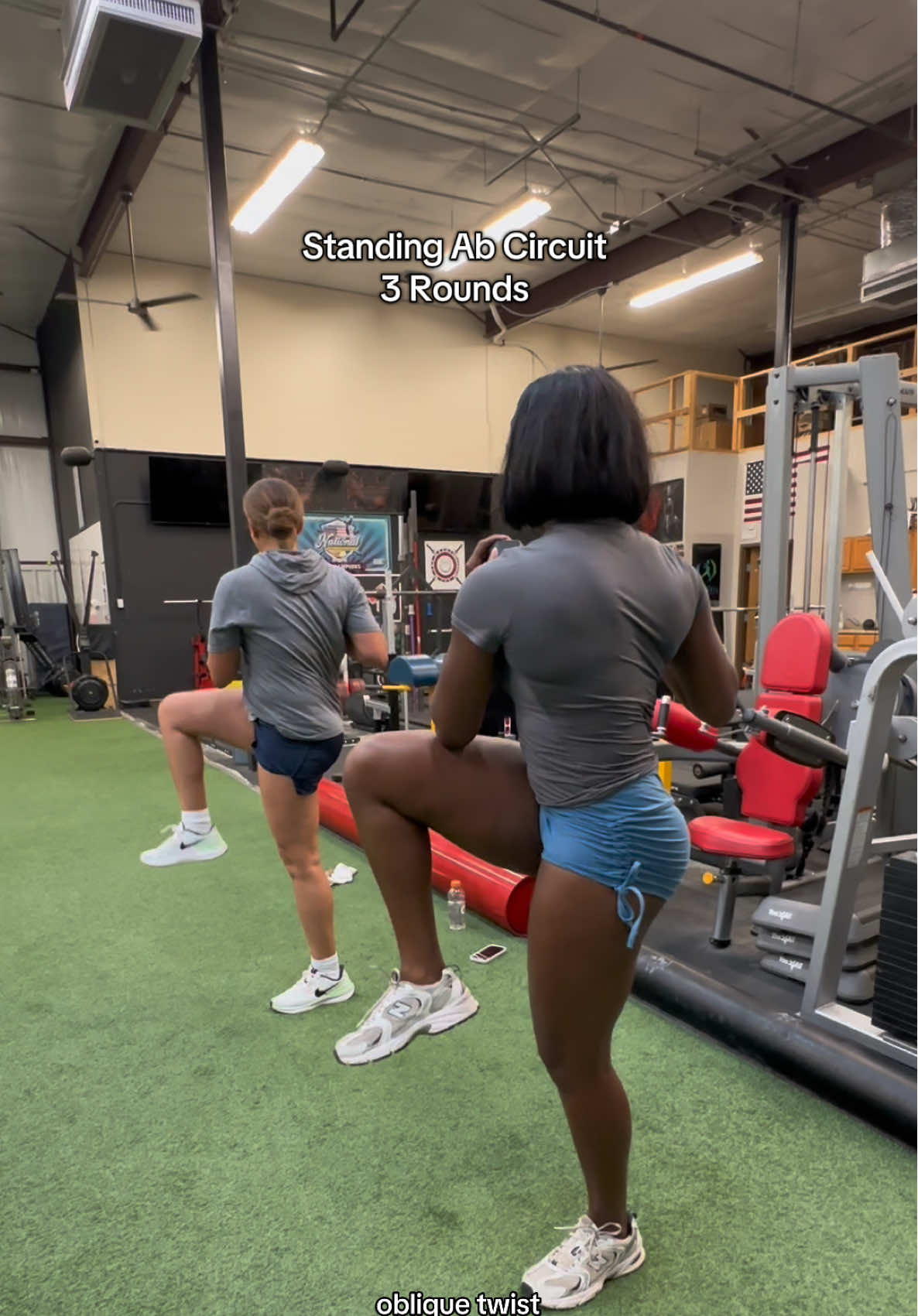 Standing abs 🔥 No crunches, no floor work — just grab some space & go!  These moves hit your core, obliques, and help you build that toned midsection! ✅ Save this for your next workout! #standingabs #coreworkout #bellyfat #fitnessmotivaton #abchallenge @Amber-$hae🫠 