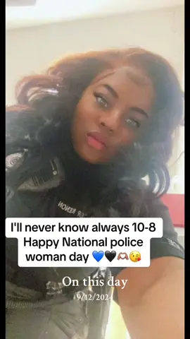 #onthisday Happy national police woman day 💙🖤#firstresponders #policeoftiktok #ladycop 