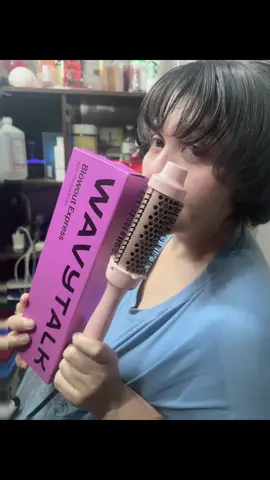 @wavytalkofficial #fyp #hairstyle #tiktokshop #wavytalk #thermalbrush 
