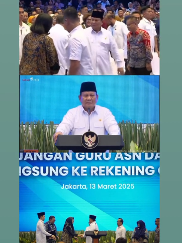 Rencana Pemerintah Untuk Kirim gaji Guru Di Rekening Masing-masing Guru Tersebut.  Alhamdulillah Dan mantap 👍 Semoga Masih Guru Honorer Di Perhatikan Juga Pak. Terimakasih.  Mantap Dan Maju Terus Indonesia🇮🇩  #semangat45 #guruhonorerindonesia #indonesiamaju🇮🇩 #PresidenPrabowo #nasibguruhonorer 