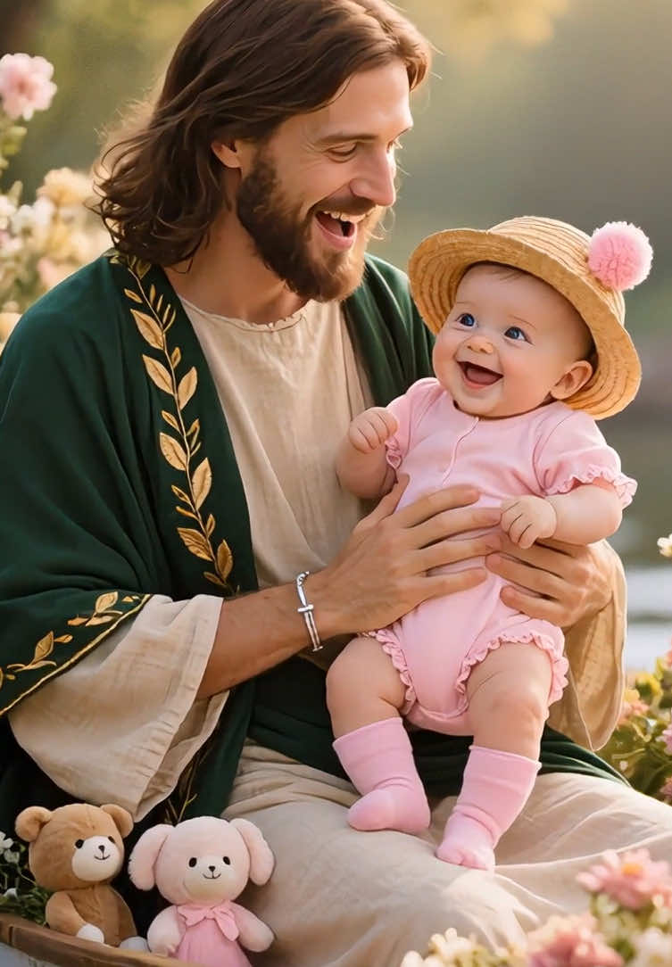 Jesus and baby #jesus #baby #tik tok #jesuslovesyou#cutebaby 