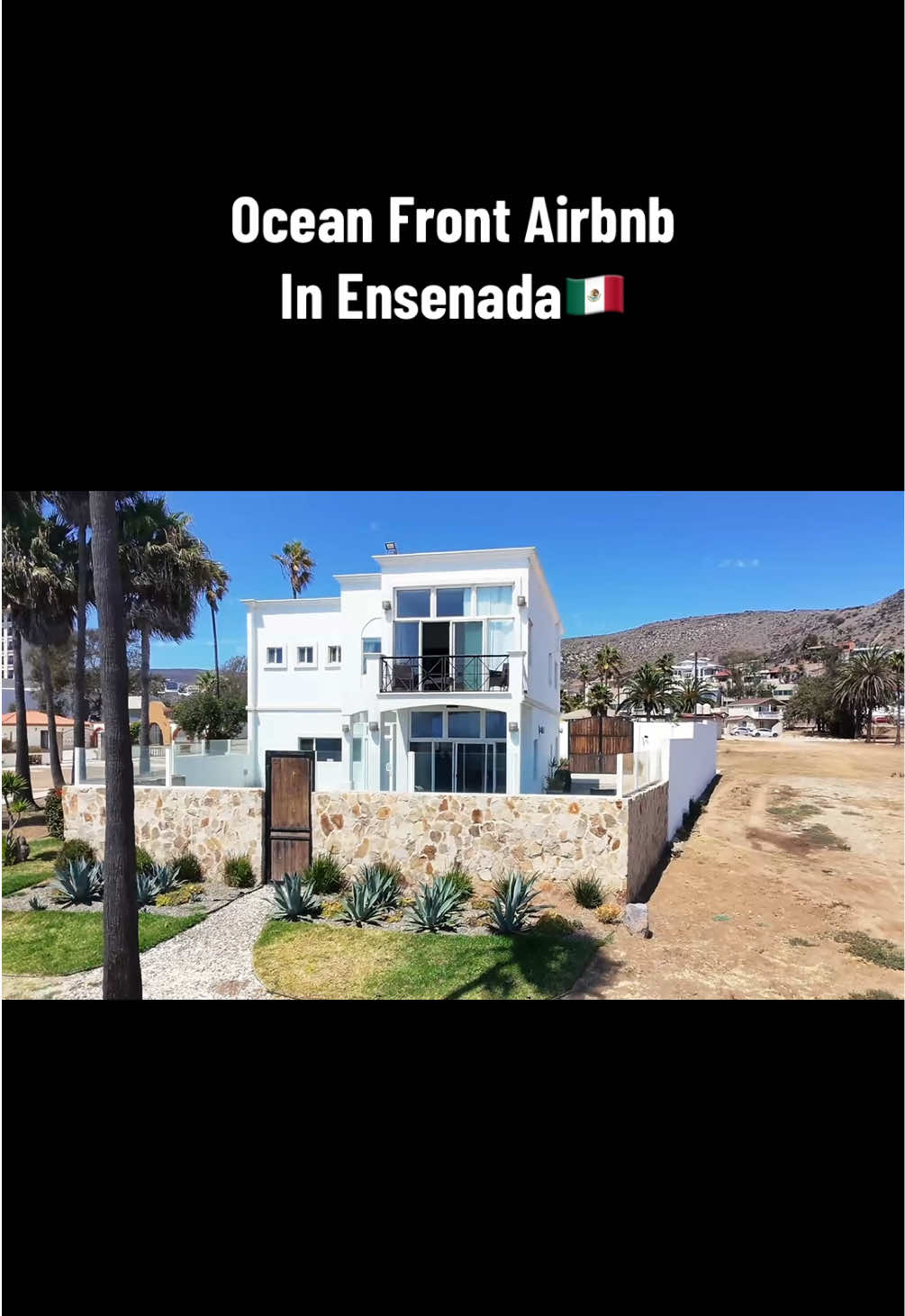 Ensenada Airbnb actually worth staying at 🇲🇽 #ensenada #airbnb #traveltok #ensenadabajacalifornia #casamaui 