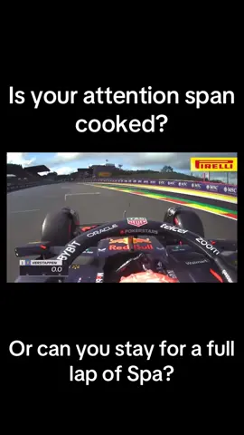 Is your attention span cooked? #f1 #formula1 #formulaone #maxverstappen #attention   @JCF1 @oscar_bwoah_piastri @fernandolorris @Piddlepaddle23 @𝓕𝓞𝓡𝓜𝓤𝓛𝓐 𝓒𝓕 @𝙅𝘾 @carlos_smooth_oporator55 